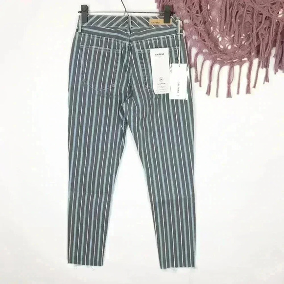 GRLFRND Karolina High Waist Crop Skinny Jeans 26 - Picture 5 of 7